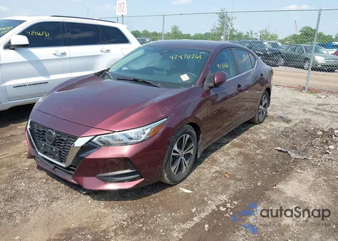 2020 Nissan Sentra Sv from USA, damaged, VIN 3N1AB8CV2LY247201